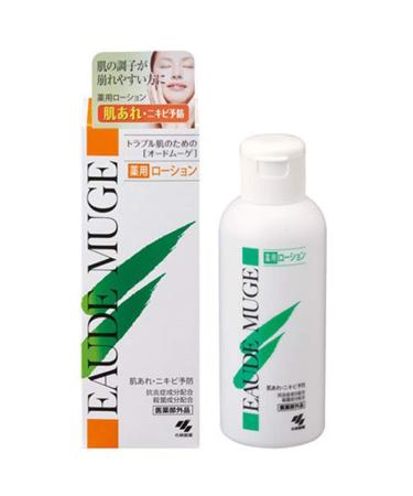 Kobayashi Pharmaceutical Eaude Muge Medicated Face Lotion - 160ml (Green Tea Set)