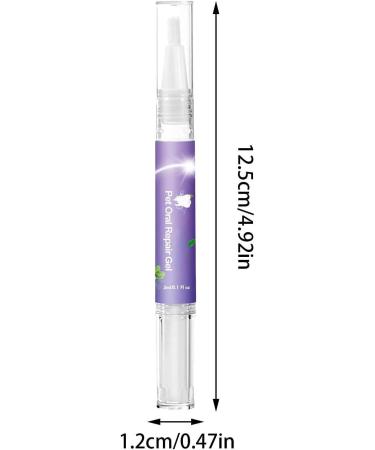 Pet Oral Repair Gel Pet Oral Restorative Gel Pet Oral Restoration Whitening Gel Pet Teeth Cleaning Pen Pet Breath Freshener Gel Care Cleaner No Brushing Pet Oral Care Work*apx - Buy Online on GoSupps.com