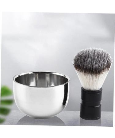 FRCOLOR Stainless Steel Castle Foam Shaving Cup - 7.3x5cm - Durable Tool for Men | Shaving Cream & Soap Container - Buy Online on GoSupps.com