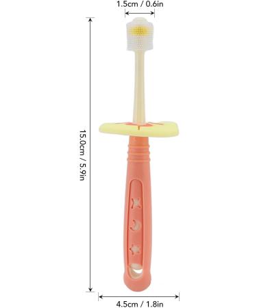 360-Degree Baby Toothbrush | Soft Bristle Plaque Removal & Massage | Ideal Toddler Tooth Care Toy - Buy Online on GoSupps.com