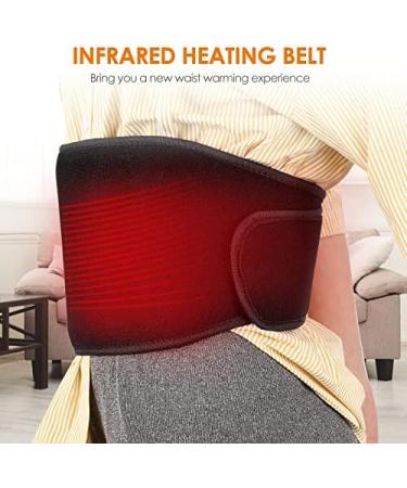 Heating Cushion & Blanket - Adjustable Temperature Jade Wrap for Lower Back Pain Relief - Electrical Heating Belt for Waist & Abdominal Comfort - Buy Online on GoSupps.com