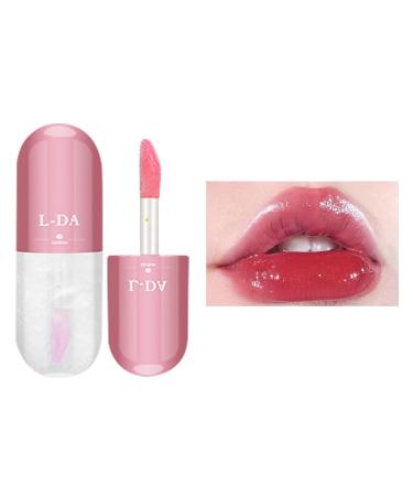 Buy Natural Plumping Lip Gloss - Long-Lasting Moisturizing Lip Enhancer 5ml | Shimmer Jelly Effect | International Shipping - Buy Online on GoSupps.com