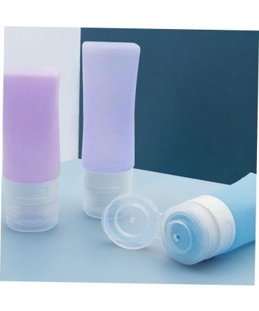minkissy 2 Sets Travel Bottle Travel Lotion Container Push down Silicone Containers Silicone Refillable Bottle Body Wash Travel Size Travel Containers Liquid Squeeze Bottle Head: Plastic - Buy Online on GoSupps.com