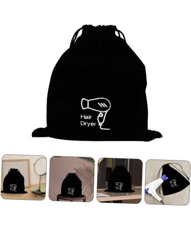 PLAFOPE 2pcs Velvet Bag Blow Dryer Hair Dryer Organizer Bag for Hair Dryer Flannel Beam Port Appendix Travel - Buy Online on GoSupps.com