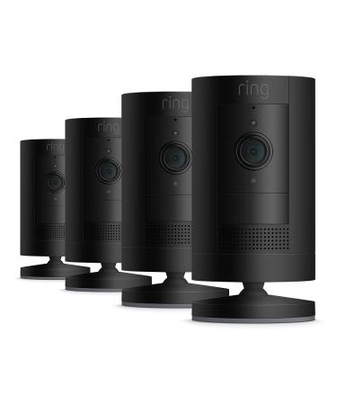 Ring Outdoor Camera Power Plug - 1080p HD Monitoring | Weather-Resistant Alexa Compatible | 4-Pack Stick Up Cam for Enhanced Home Security - Buy Online on GoSupps.com