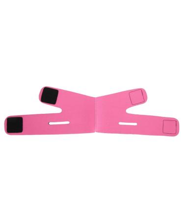 Rose Red Face Lifting Belt | V-Line Chin Cheek Lift Up Strap for Women | Anti Wrinkle Facial Slimming Bandage | Sagging Skin Firming Solution - Buy Online on GoSupps.com