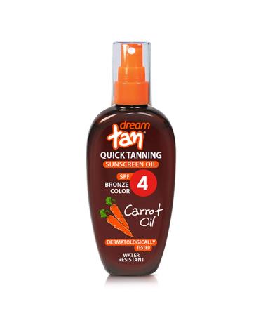 Pharmaid Dream Tan Sunscreen Carrot Oil Quick Tanning SPF 4 100 ml Quick Tanning