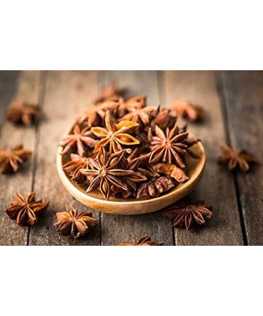 Organic Chinese Star Anise Pods - 3.5oz | Premium Dried Anise Seeds for Baking & Tea - Buy Online on GoSupps.com