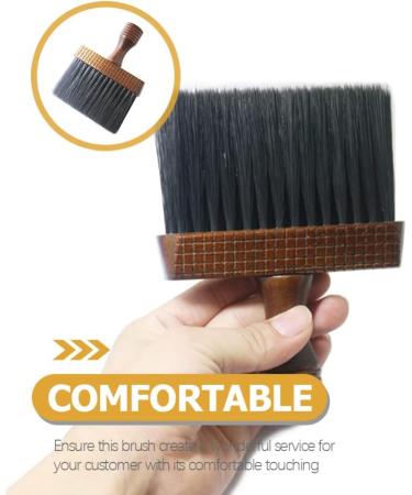 Minkissy Barber Brushes Neck Duster Brush Hair Cutting Brush with Wooden Handheld Barber Loose Hair Brush Barber Neck Duster Mustache Brush Haircut Brush Hairdressing Supplies Mens Comb - Buy Online on GoSupps.com