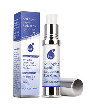 Anti-Aging Rapid Reduction Eye Cream  Visibly and Instantly Reduces Wrinkles  Under-Eye Bags  Dark Circles in 120 Seconds  Hydrates & Lifts Skin (Rapid Anti-Aging Cream  0.34oz )