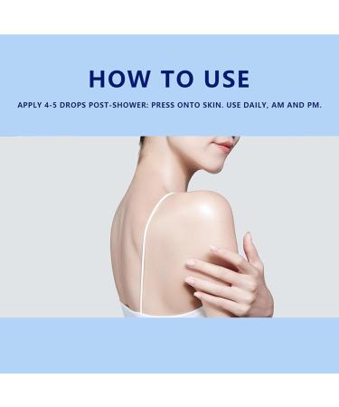  WJnflQN Brightening Body Oil 30ml Nourishing Liquid Body Lotion - For Women and Men with Dry Sensitive and Combination Skin Morning and After Shower Routine - Buy Online on GoSupps.com