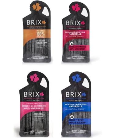 Brix Maple Syrup Natural Energy Gel (Framboise) - Buy Online on GoSupps.com