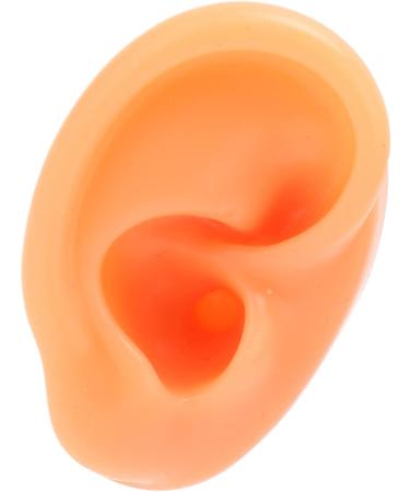 Silicone Fake Acupuncture Ear Model - Waterproof & Flexible for Earrings Display (Right) - Buy Online on GoSupps.com