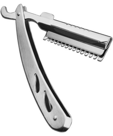 Beaupretty 2-in-1 Hairdresser Razor & Eyebrow Shaping Tool - Secure Straight Edge Spatula for Precision Shaving | International Shipping Available - Buy Online on GoSupps.com