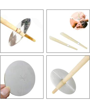 Pack of 10 Natural Beeswax Ear Candles - Effective Ear Wax Removal with Protective Discs for Healthy Care - Buy Online on GoSupps.com