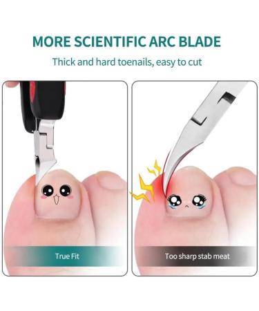 Toe Nail Clipper Nail Correction Thick Nails Ingrown Toe Nail Clipper Pliers Remover Foot Care Tool (Color : A01) - Buy Online on GoSupps.com
