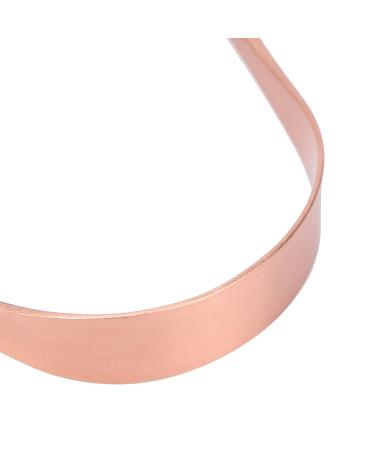 Pure Copper Tongue Scraper - Best Tongue Cleaner for Bad Breath & Daily Oral Care - Buy Online on GoSupps.com
