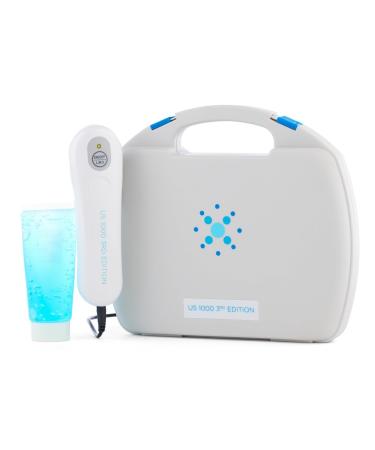 US 1000 3rd Edition Portable Ultrasound Therapy Machine. Deep Heat for Pain Muscle Spasms & Joint Stiffness. 3 Power Settings Ultrasound Gel Included