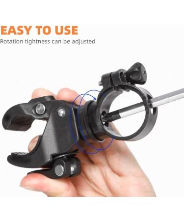 2 Pack Walking Stick Holders CHUNZHILAI Crutches Stick Bracket Crutch Holders Cane Holder for Drive Rollator Walker Wheelchair (Black-Upgraded Version) - Buy Online on GoSupps.com