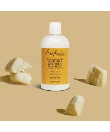 SheaMoisture Raw Shea Butter Shampoo 13 oz - Hydrating Shampoo for Dry, Damaged, or Transitioning Hair (2 pack - 13 Fl Oz each) - Buy Online on GoSupps.com