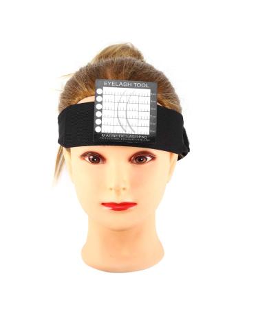 4 Eyelashes Pad & Magnetic Headband for Easy Eyelash Extension | Makeup Remover & Lash Pad - International Shipping Available - Buy Online on GoSupps.com