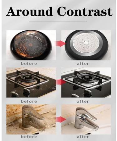 Stainless Steel Stain Cleaning Wax Magical Nano-technology Stainless Steel Cleaning Paste-Surface Safe No Residue - Buy Online on GoSupps.com