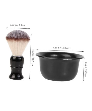 Premium Dressoos Hairdressing Set: Soap Cup Razor Brush & Shaving Bowl for Men - Perfect Beard Grooming Essentials - Buy Online on GoSupps.com