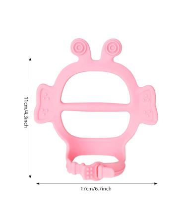 Teething Toy for Toddler - Children's Molar Stick Toy Safe to Use Adjustable Chewing Toys for Birthday Christmas and Other Festivals Coatuiyo Pink - Buy Online on GoSupps.com