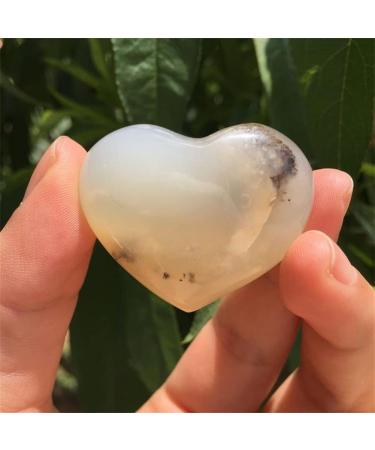 1pc Natural Moss Agate Soul Qi Crystal Love Gem Wedding Gift Natural Gems and Minerals s - Buy Online on GoSupps.com