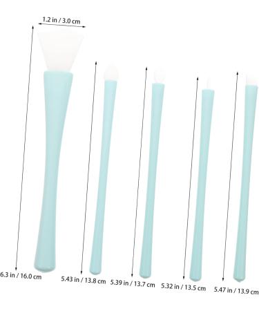 FRCOLOR 2 Sets Silicone Makeup Brush Lip Lip Makeup Brush Silicone Facial Mask Brush Lip Gloss Wand Eye Makeup Applicator Eye Shadow Eyeliner Brush Lips Silica Gel - Buy Online on GoSupps.com