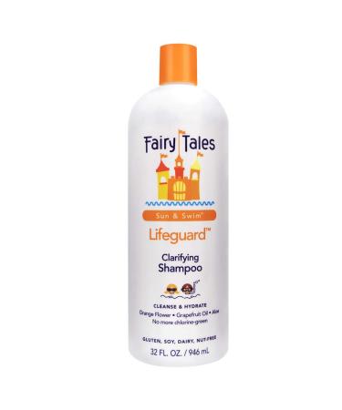 Fairy Tales Swim Shampoo for Kids - 32 oz | Made with Natural Ingredients in the USA | Chlorine Removal Swimmer Shampoo for Kids | No Parabens  Sulfates  or Synthetic dyes