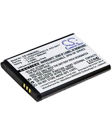 Buy SPANN Battery Replacement for Yealink W53 Series - W53h W53P W73 & More | 3.7V | Fast International Shipping - Buy Online on GoSupps.com