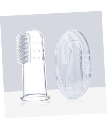 Buy Homsfou 9-Stage Finger Toothbrush for Toddlers | Gentle Baby Massage & Hand Cleaning Brush | Ideal for Newborns & Kids - Buy Online on GoSupps.com