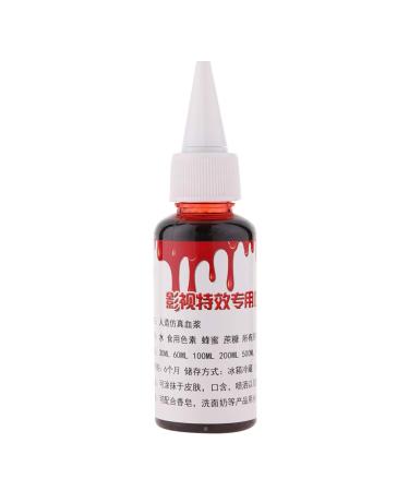 Professional fake blood special Halloween wounds scars zombie fancy make up fake blood(30ml)
