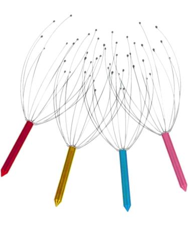 Healvian 8-STK Hand Massager - Metal Spatula Accessories for Scalp & Head Massage | Perfect Gift & Office Relaxation Tool - Buy Online on GoSupps.com