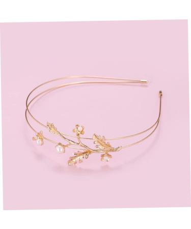 MAGICLULU Headband Headdress Party Hairband Pearl Hairhoop Girl Hairhoop Female Hairband Alloy Hairhoop for Women Lady Graceful Hairhoop Wedding Bride Hairband Pearl Design Hairhoop - Buy Online on GoSupps.com