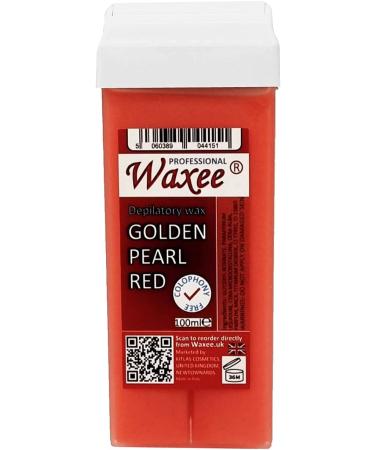 6 x 100ml Roll On Wax Cartridge Refill - COLROPHONY FREE Waxee (Golden Pearl Red) - Buy Online on GoSupps.com