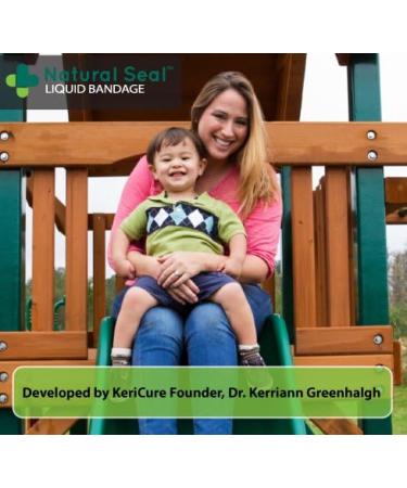 KeriCure Natural Seal Targeted Pain Relief for Kids 1oz - Soothing Hydrogel for Cold Sores, Rashes, and Insect Bites - Made in USA - Woman Owned Business - Buy Online on GoSupps.com