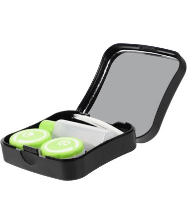 Gatuida Clear Container Case for Eye Care Set - Stylish Suitcase Holder & Lens Stand for Glasses Cute & Functional Design - Buy Online on GoSupps.com