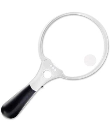 Professional Hand-held Magnifier 20x Magnifier Reading Lens Loupe Ideal for Reading Full of Stars
