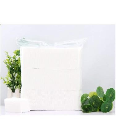 1200Pcs Lint Free Cotton Pads Makeup Remover Pads Cotton Cleaner Wipes Pads for Nail Art Acrylic Polish Remover - Buy Online on GoSupps.com