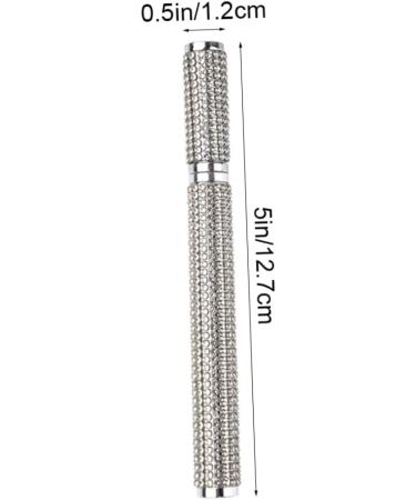 Ipetboom Liquid Eyeliner Pencil Brown Waterproof Eyeliner Definer Pen Makeup Girl Eye Makeup Accessory Woman Makeup Pen Eyeline Silver PU Sticker - Buy Online on GoSupps.com