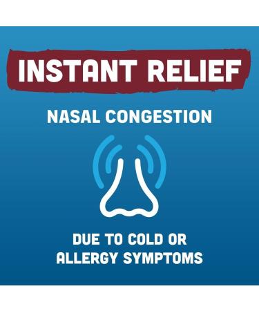 Afrin No Drip Allergy Sinus Nasal Spray - Fast and Powerful Nasal Decongestion From Allergies, 15mL - Buy Online on GoSupps.com