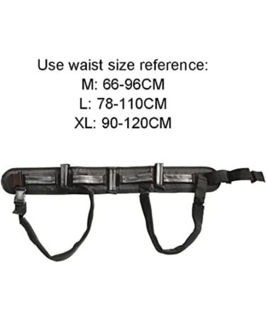ICEMOB Gait Belts Transfer Belts for Seniors Gate Belt with Leg Loops and Hand Patient Lift Sling One-Click Quick Release Locking Buckle Oxford Cloth XL X-Large - Buy Online on GoSupps.com