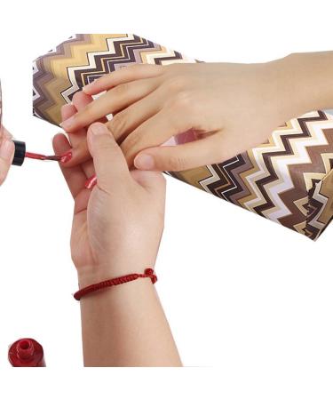 Tovmekdjn 1Set Nail Art Hand Pillow Cushion Manicure Care Salon Cushion Pad Nail Arm Rest Pillow Nail Art Tool Blue - Buy Online on GoSupps.com