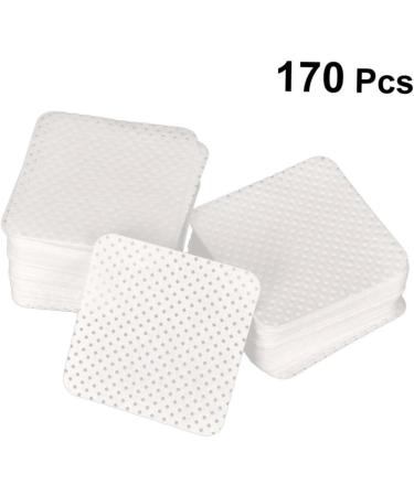  SKISUNO Non Lint Wipes 170 Pieces Soak Nail Wipes Cleaning Gel Nail Polish Cotton Unload Cotton Makeup Remover Wipe Clean Cotton - Buy Online on GoSupps.com