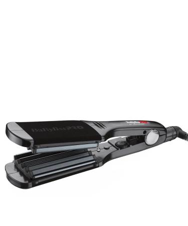 Babyliss Pro BAB2512EPCE Titanium Crimping Iron with Wide Heating Plates 60 mm