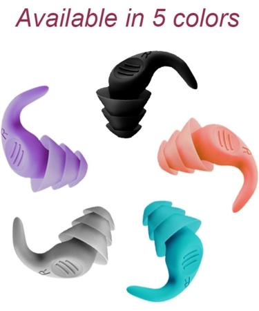 Ear Plugs 2 Pairs Of Sleep Earplugs Silent Earplugs Noise Filter Anti Noise Earplugs Loop Earplugs Canada(Gray) - Buy Online on GoSupps.com