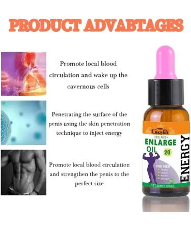Premium Enlargement Oils for Men | Enhance Penile Size & Growth - 30ml Cream - Buy Online on GoSupps.com