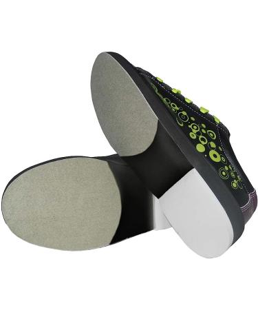 Pyramid Women's Rain Bowling Shoes - Black/Hot Pink/Lime Green - Size 5 - Buy Online on GoSupps.com